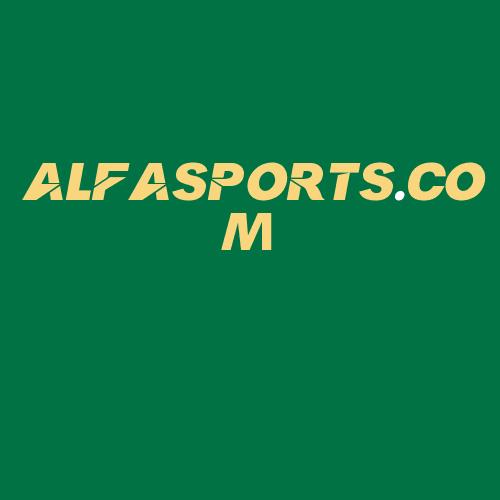 Logo da ALFASPORTS